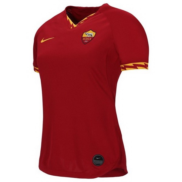 Camiseta AS Roma 1ª Kit Mujer 2019 2020 Borgona